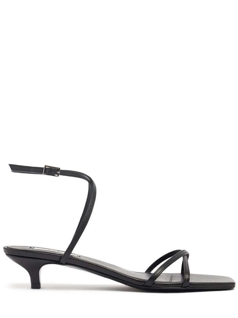 Totême 35mm Leather Crossover Sandals