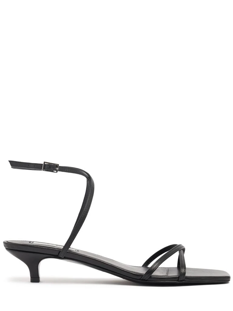 Totême 35mm Leather Crossover Sandals 1