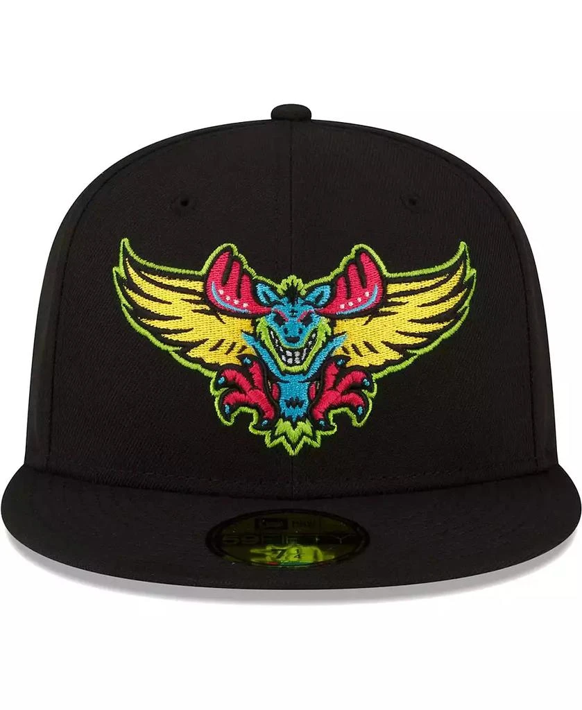 New Era Men's Black Modesto Nuts Copa De La Diversion 59FIFTY Fitted Hat 2