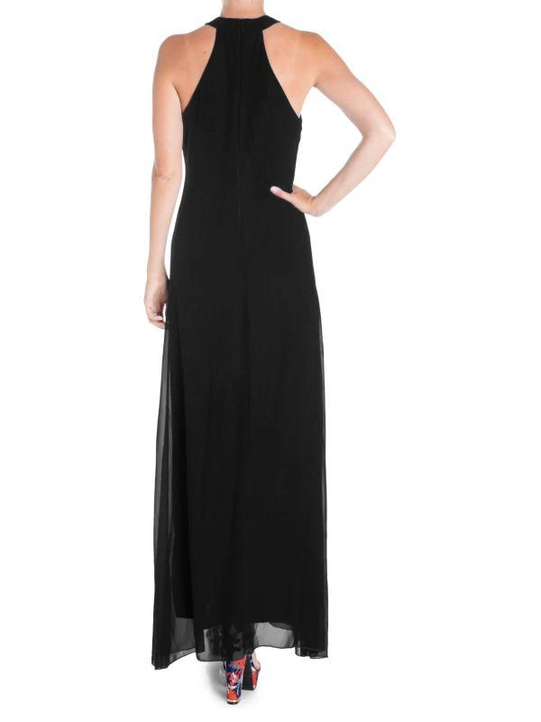 chinese dress ladies 4/piece] Ribbed Cut Out Front Side Slit Maxi Dress – Capella Outlet