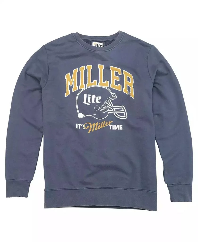 American Needle Men's Navy Miller Lite Sunday Fleece Pullover Sweatshirt 1