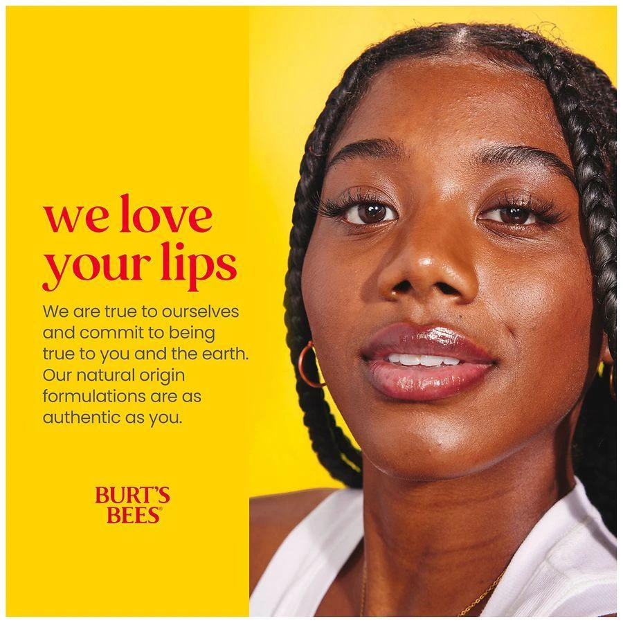 Burt's Bees Beeswax Lip Balm with Responsibly Sourced Beeswax Peppermint, Beeswax 6