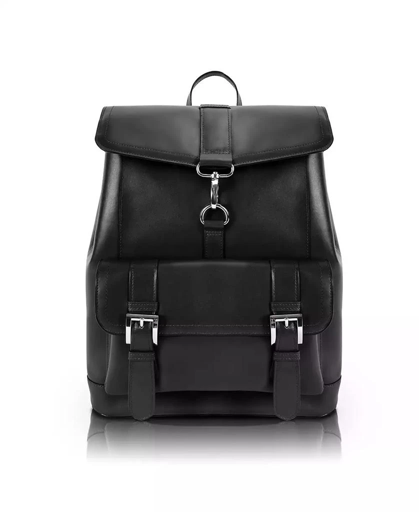 McKlein Hagen Leather Laptop Backpack 3