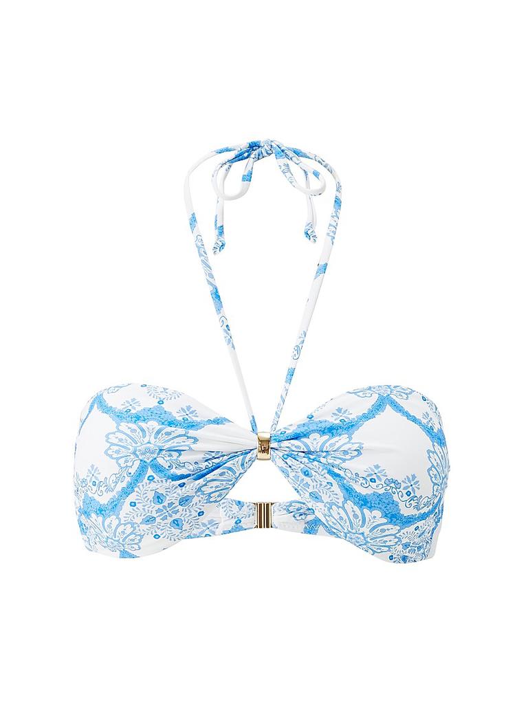 MELISSA ODABASH Liguria Floral Bandeau Bikini Top