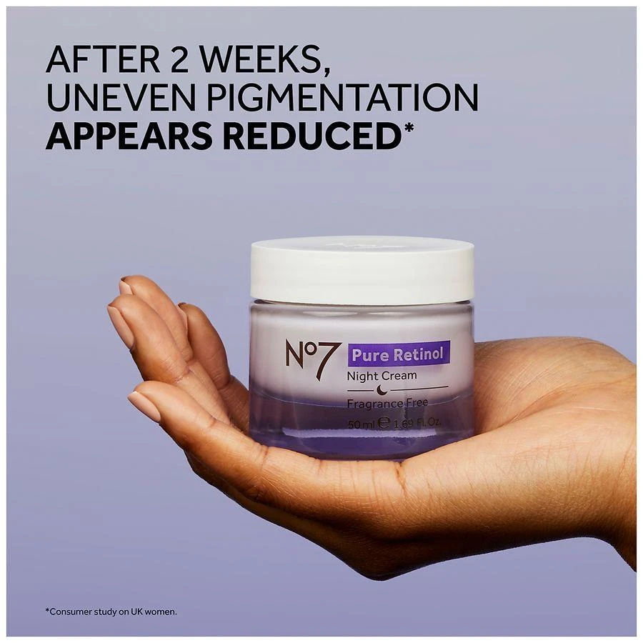 No7 Pure Retinol Night Repair Cream 4