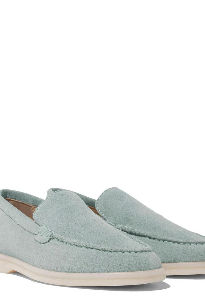 Shop Scarosso Ludovico Round-Toe Loafers on Sale at  display picture 2