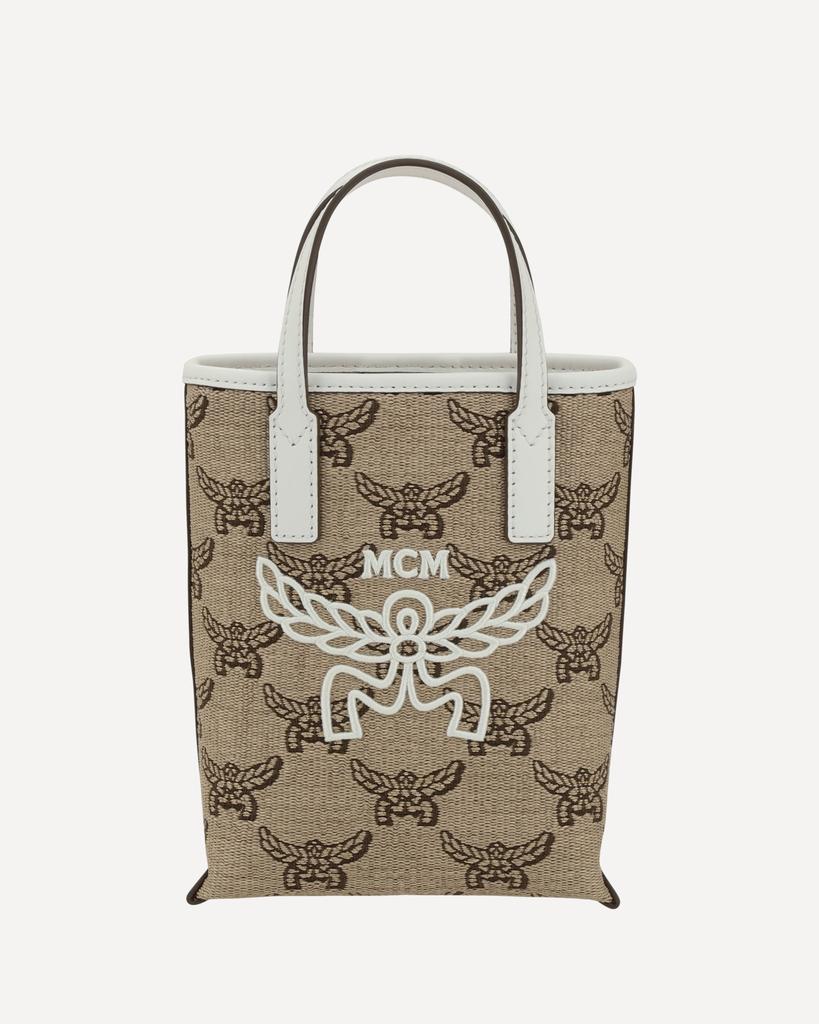 トートバッグ Mcm Printed Canvas Shopping Bag MCM Printed Canvas Xl Aren Shopping Bag | italist