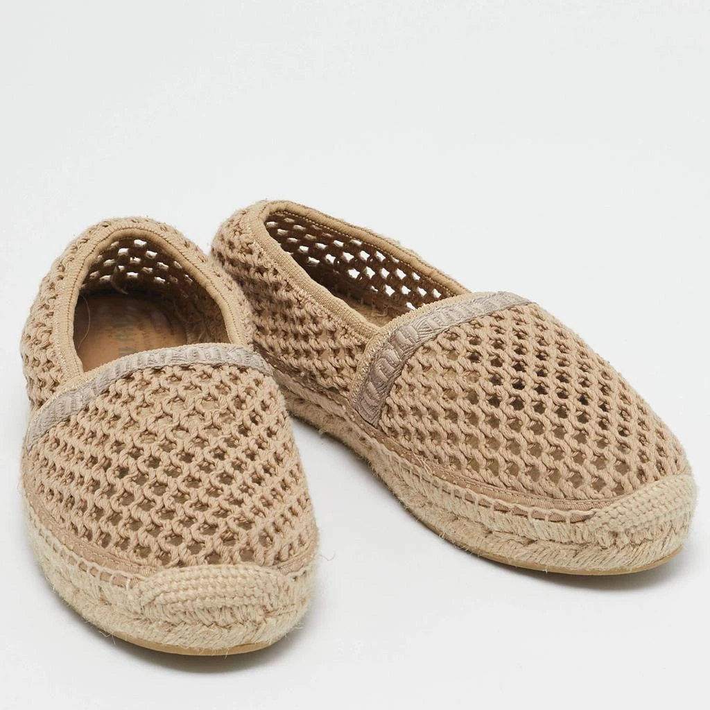 Miu Miu Miu Miu Beige Fishnet Espadrille Flats Size 39 4