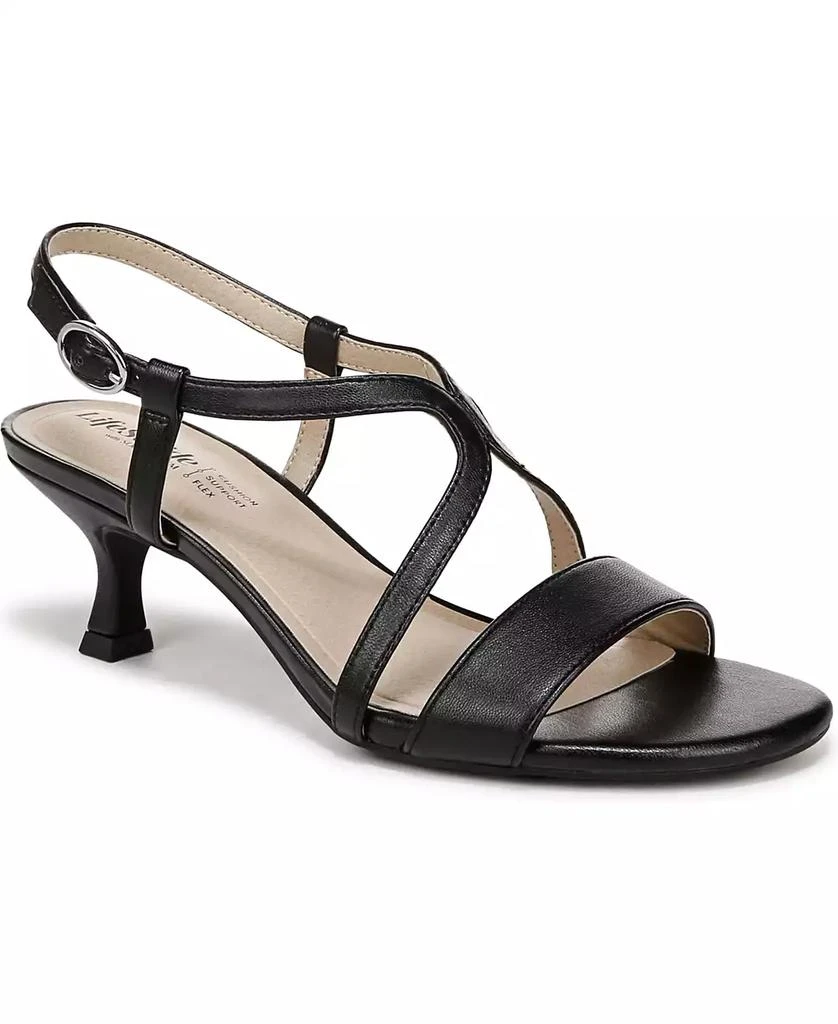 LifeStride Women's Nolita Strappy Slingback Dress Sandals 1