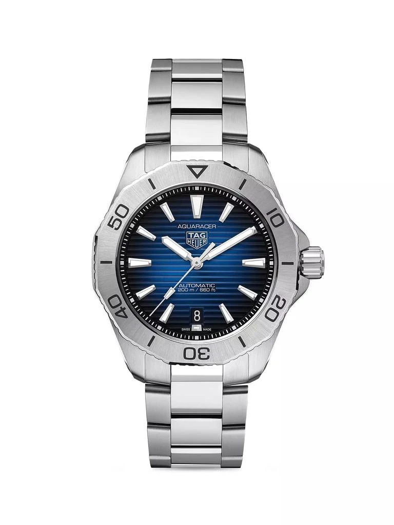 TAG Heuer Aquaracer Stainless Steel, Mother-Of-Pearl & Diamond Sunray Watch 1