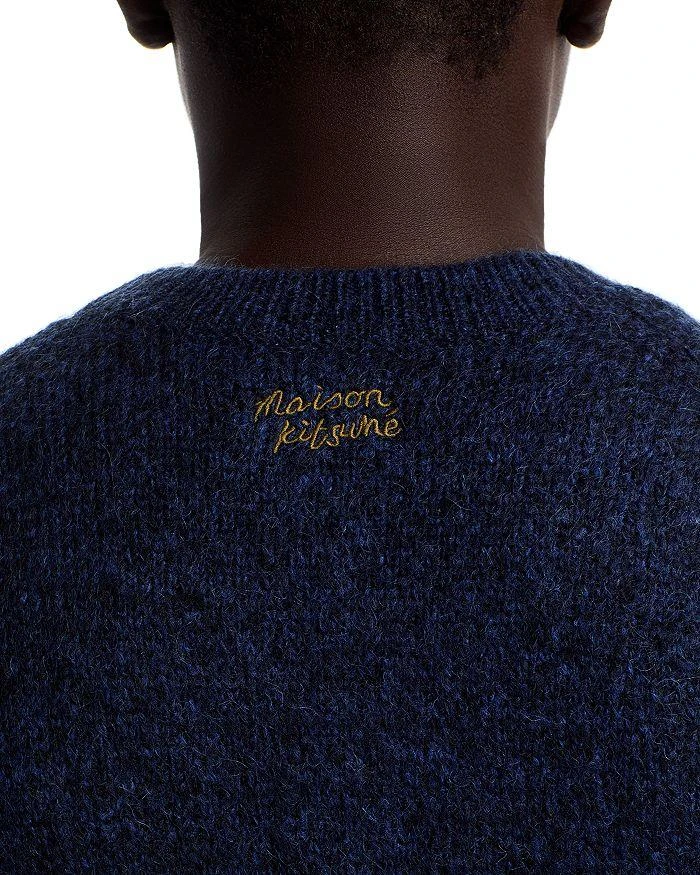 Maison Kitsune Check Intarsia Knit Cardigan 5