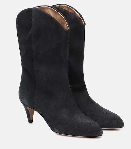 Isabel Marant Dernee suede ankle boots 1