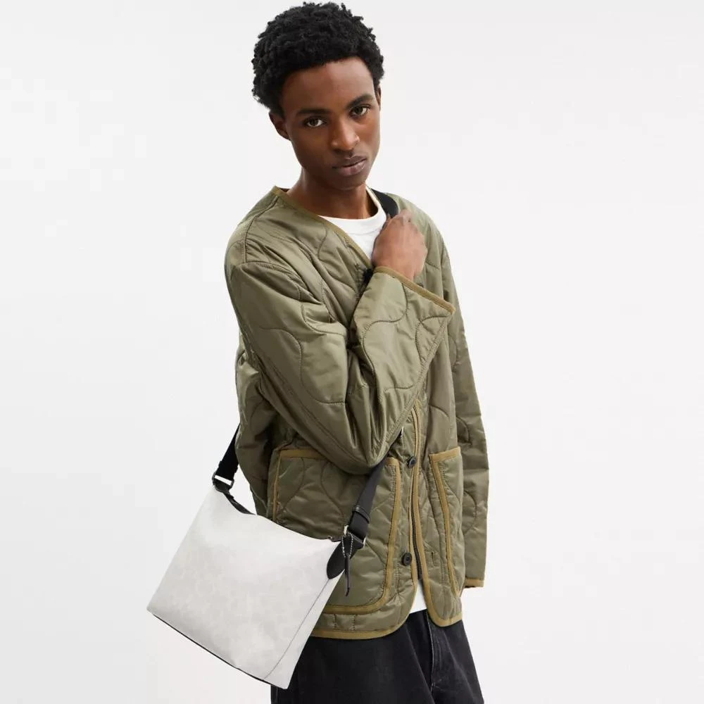 Coach Finn Crossbody Bag In Signature Canvas 2
