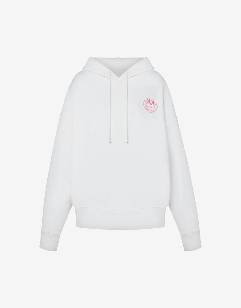 Moschino Jeans Cotton Hoodie