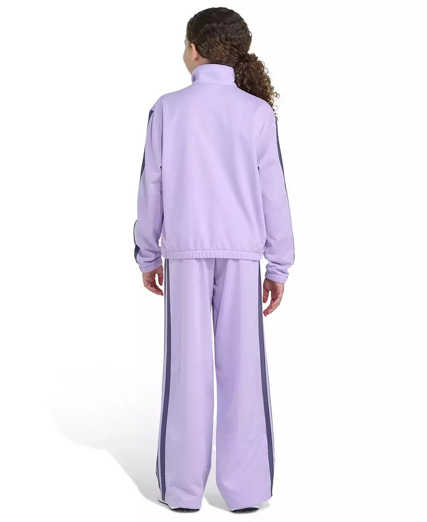 Adidas Big Girls
 8-16 Full-Zip Jacket and Wide Leg Tricot Pants, 2-Piece Set 2