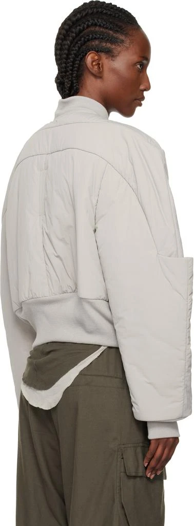 Rick Owens Off-White Concordians Girdered Cropped Bomber Down Jacket 3