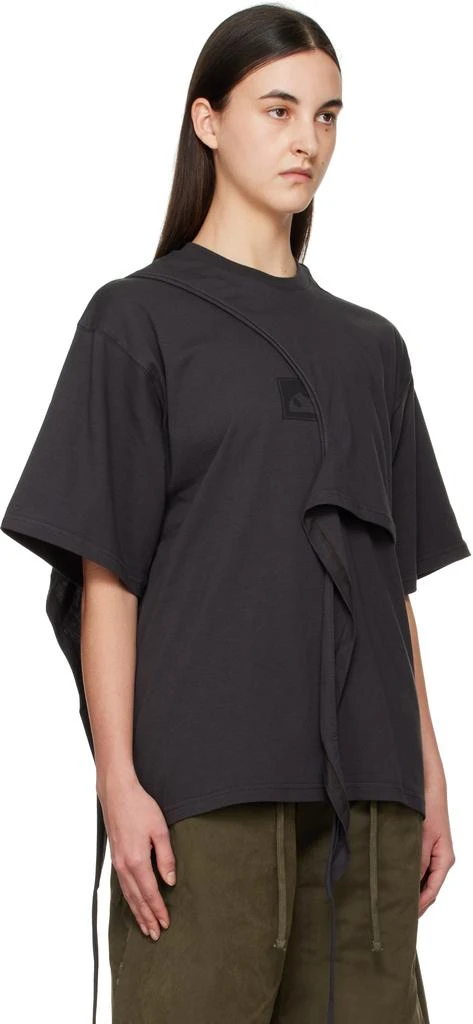 Ottolinger Black Wrap T-shirt 2