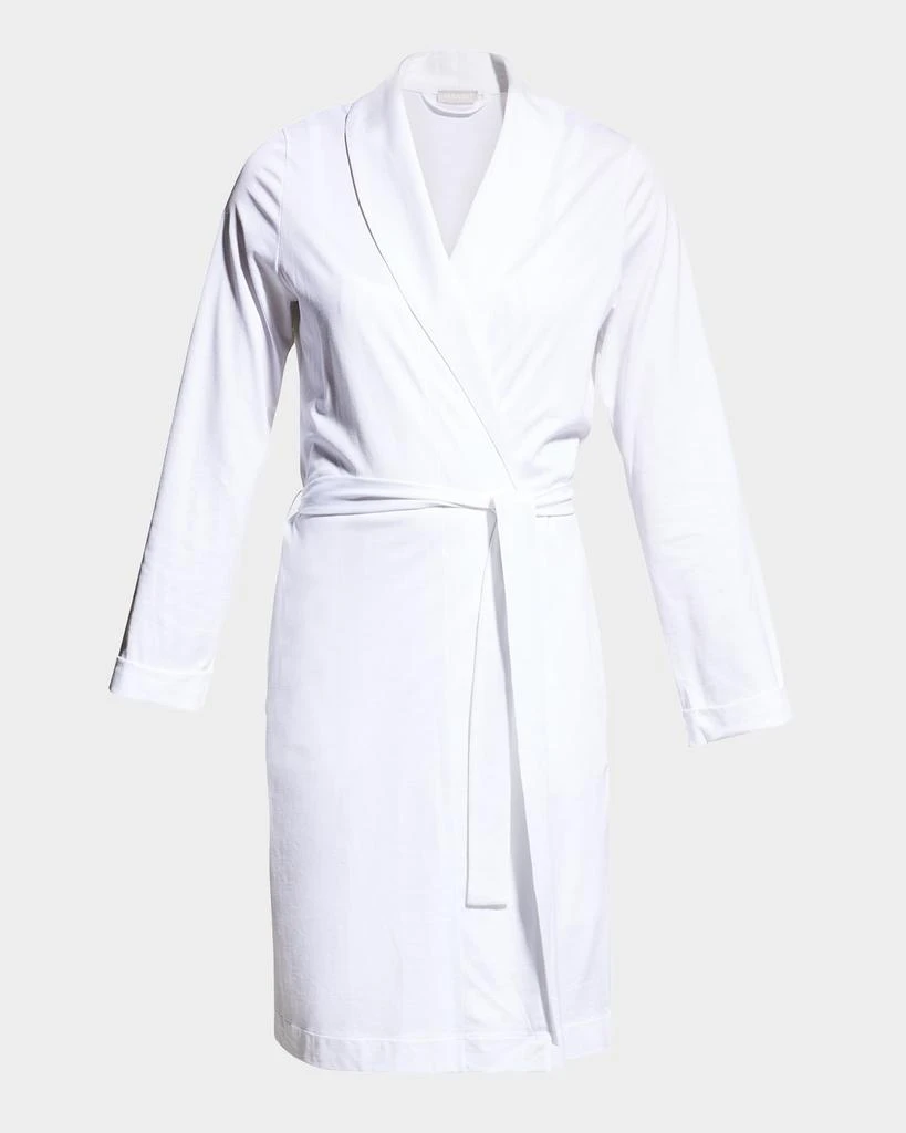 Hanro Cotton Jersey Short Robe