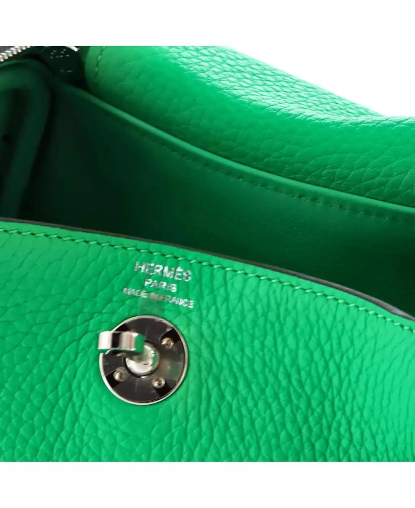 Pre-Owned HERMÉS Mini Lindy Bag Clemence 8