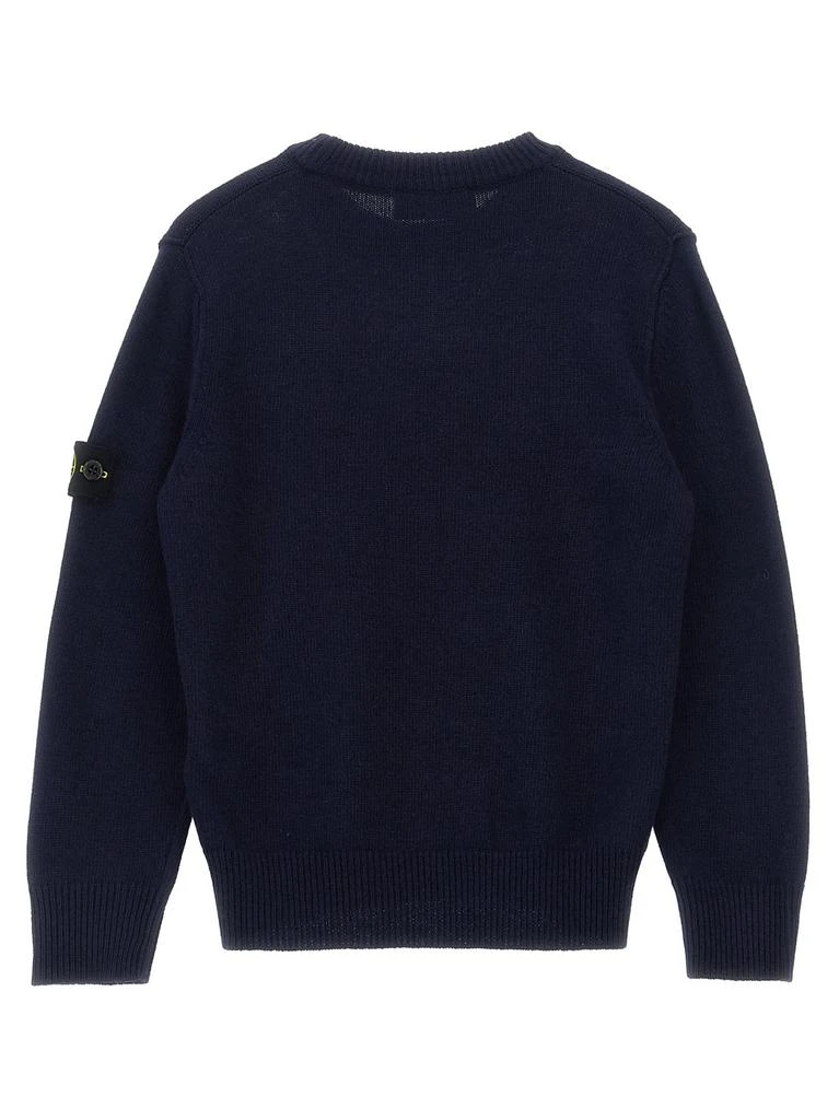 Stone Island Junior Stone Island Junior Logo Patch Knitted Jumper 2