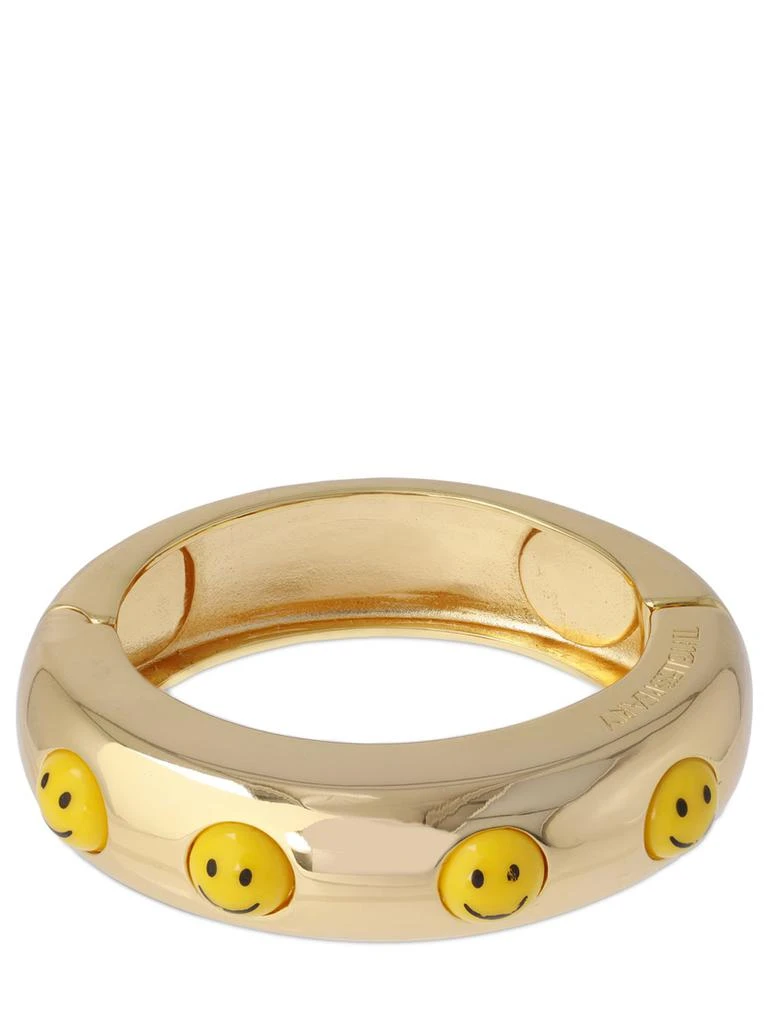 TIMELESS PEARLY Smiley Cuff Bracelet 1