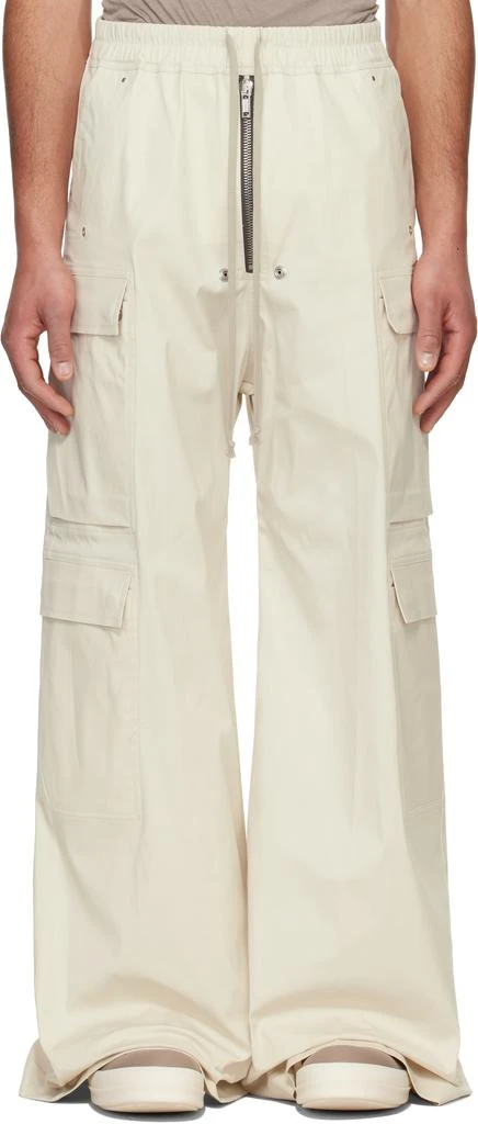 Rick Owens Off-White Hollywood Cargobelas Cargo Pants 1