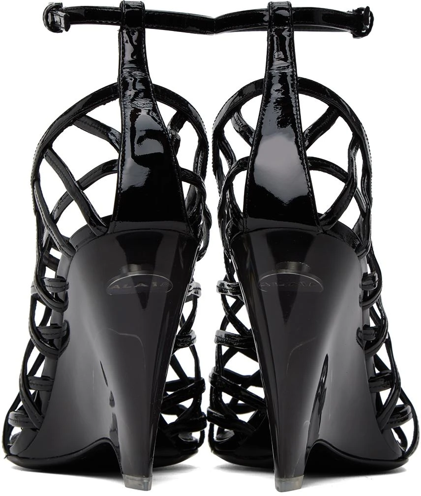 Alaïa Black 'La Cage' Heels 2