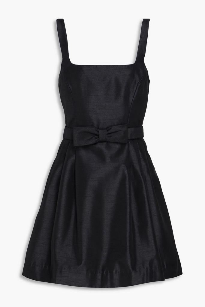 NICHOLAS Bow-detailed taffeta mini dress