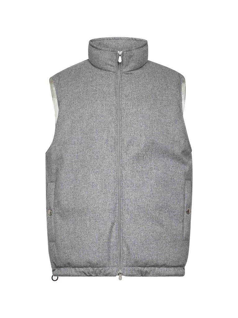 Brunello Cucinelli Brunello Cucinelli Zipped Padded Vest