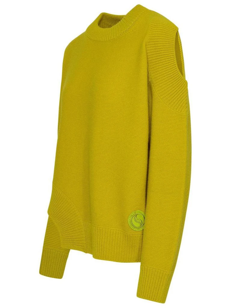 Stella McCartney Stella McCartney Lime Green Cashmere Sweater 2