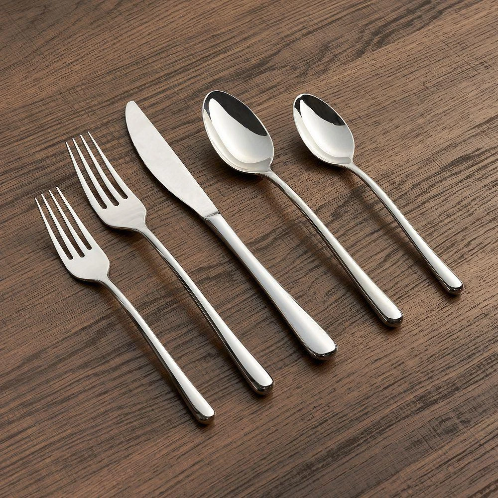 Cambridge Silversmiths "Samantha Mirror" 20-Piece Flatware Set 3