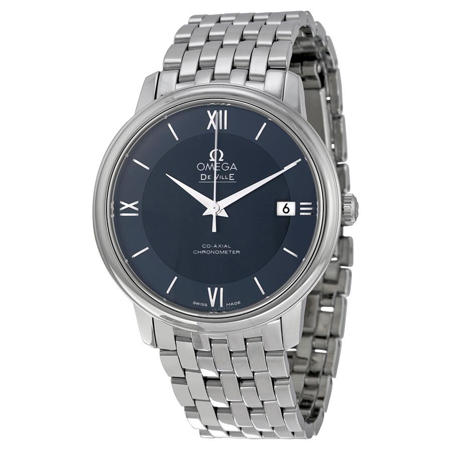 Omega De Ville Prestige Blue Dial Men's Watch 424.10.37.20.03.001