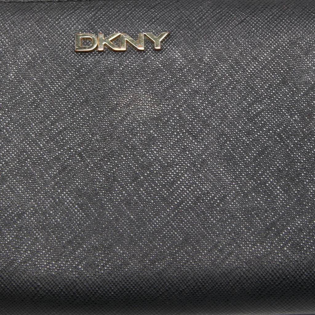 DKNY Dkny Black Leather Bryant Park Zip Around Wallet 4