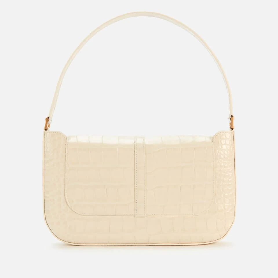 by FAR BY FAR Women's Miranda Croco Shoulder Bag - Cream 3