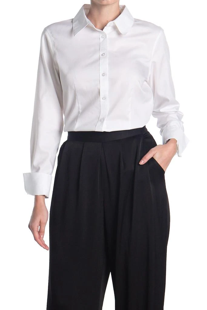 Calvin Klein Long Sleeve Button-Up Shirt 1