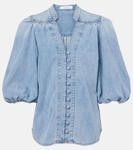 Zimmermann Lucky denim blouse 1