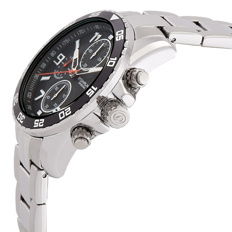 Stuhrling Original Stuhrling Original Monaco Black Dial Men's Watch M15791 2