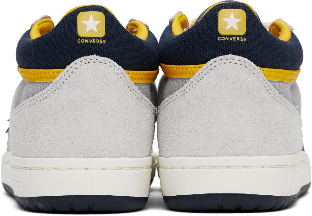 Converse Gray CONS Fastbreak Pro Suede & Canvas Sneakers
