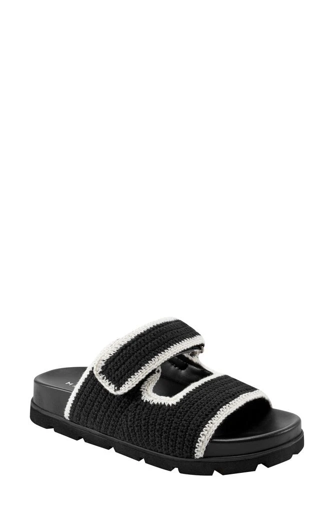 Marc Fisher Mylan Raffia Dual-Buckle Sporty Sandals - Shoes  display picture 3