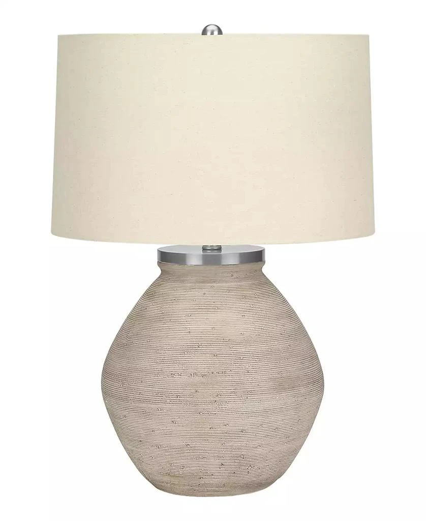 Monarch Specialties Lighting 25" Linen Table Lamp