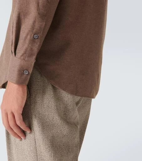 Loro Piana Elia wool and cashmere shirt 6