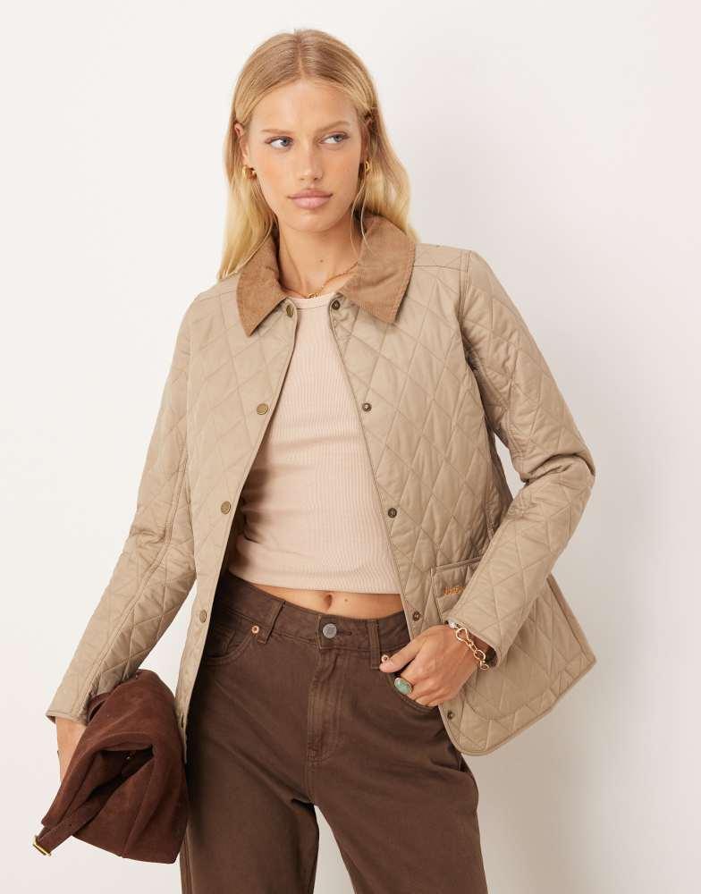 Barbour Barbour Annandale quilted jacket in sand dune