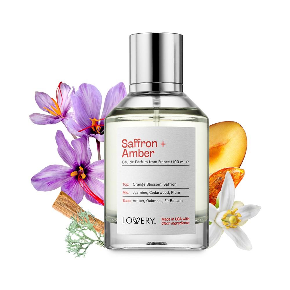 Lovery Saffron + Amber Eau de Parfum, 3.4 oz.