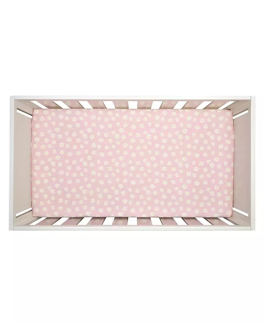 Lambs 
Ivy Daisy Dreams Breathable 100% Cotton Baby Fitted Crib/Toddler Sheet 2