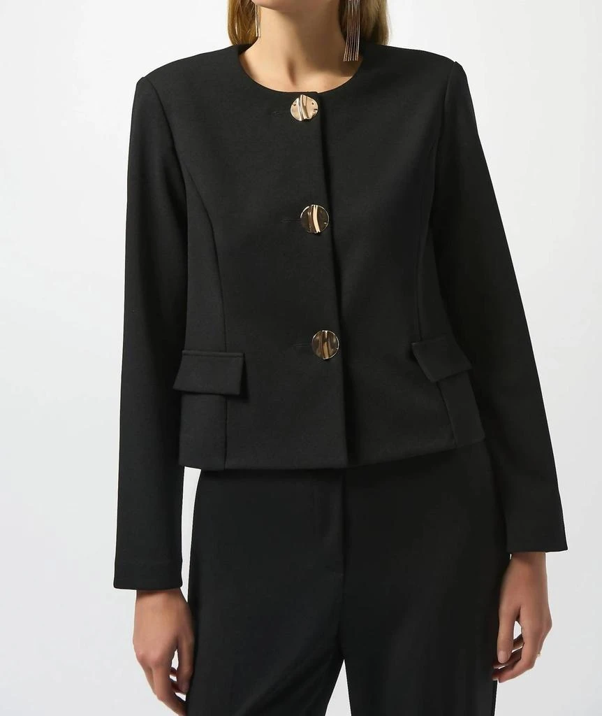JOSEPH RIBKOFF Joseph Ribkoff - Long Sleeve Boxy Blazer