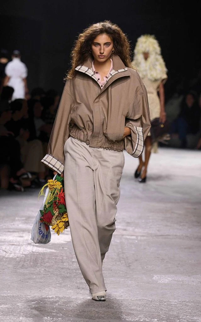 Bottega Veneta Bottega Veneta - Cotton Twill Bomber Jacket - Brown - IT 36 - Moda Operandi 1