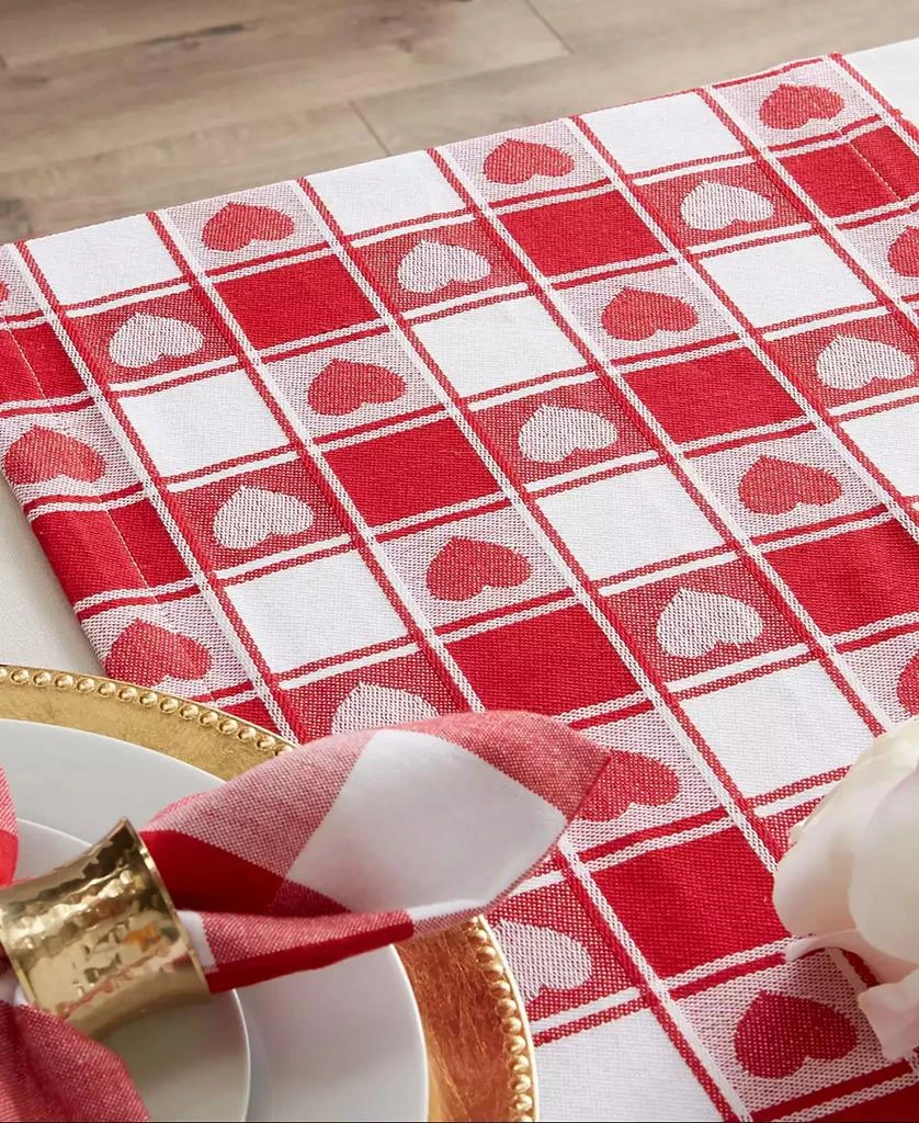 Design Imports Valentine's Day Table Runner 3