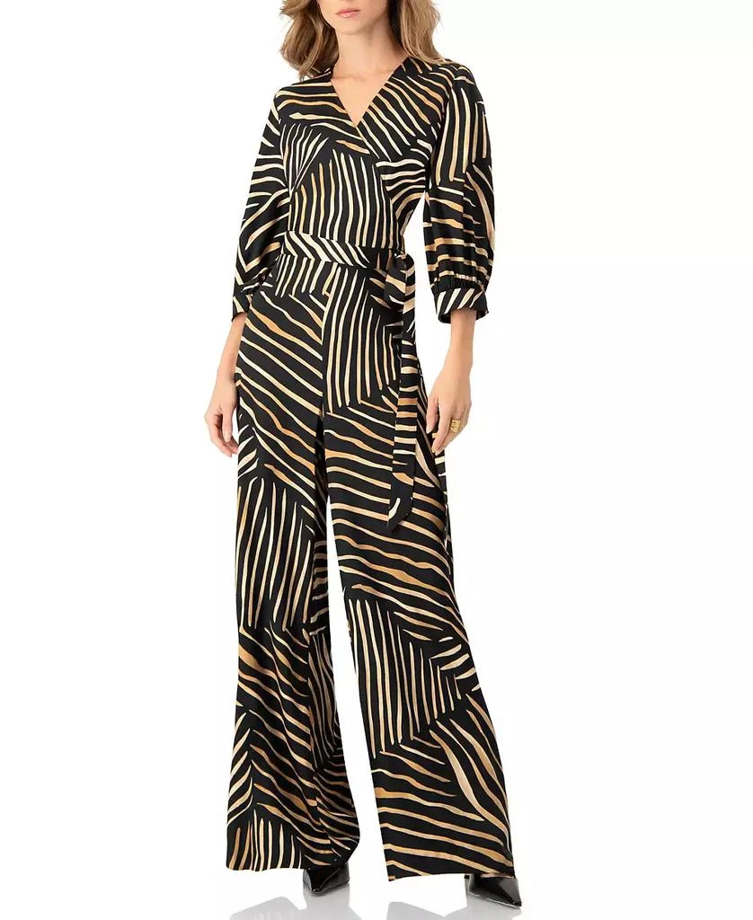 Ivonne Women
s Wide-Leg Patterned Trousers 5