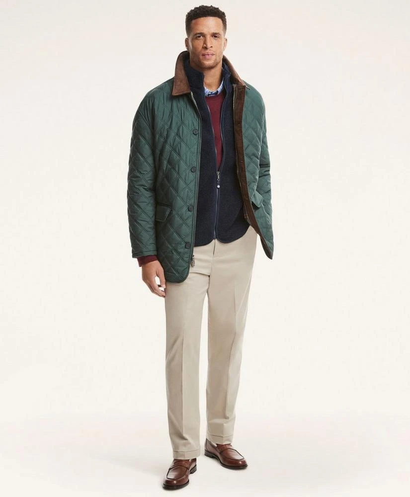 Brooks Brothers Big & Tall Quilted Walking Coat 2
