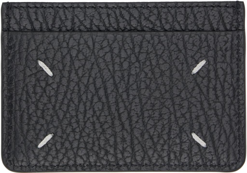 Shop Maison Margiela Logo-Printed Neck-Strap Cardholder on